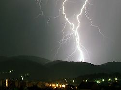 Gewitter Blitzeinschlag �berspannung