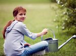 Garten Bauen Wohnen Blumen Pflanzen Regen Tonne