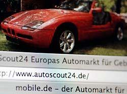 Autokauf Internetportal mobile.de autoscout24.de ADAC Geldsparen.de